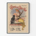 Plakat vintage Kabaret Czarny Pies - Dekoracja ścienna w stylu retro