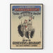Plakat vintage Café Concert des Ambassadeurs Duo Geneviève de Brabant