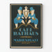 Oprawiony plakat Café Rathaus Valentina Zietary, Monachium 1912