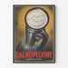 Plakat vintage Calmopelvine - Retro dekoracja ścienna medyczna