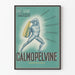 Plakat vintage Calmopelvine - Plakat reklamowy na czopki