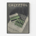 Plakat reklamowy vintage Calyptol Charpentier