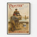 Plakat vintage Capstan Navy Cut autorstwa W.D. & H.O. Wills