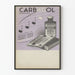 Plakat reklamowy vintage Carbagol Marinier