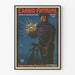 Plakat vintage Lampka rowerowa Carbid-Patrone