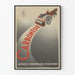 Plakat vintage Carbonésie do dekoracji ściennych w stylu vintage