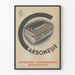 Vintage plakat Carbonésie do dekoracji ściennych w stylu retro