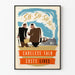 Plakat vintage Careless Talk Costs Lives do dekoracji ściennych