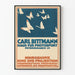 Plakat vintage Carl Bittmann Dom dla Fotopostaci - Dekoracja ścienna Motyle