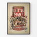 Plakat vintage The Little Giant z Glenn Hunterem i Edną Murphy