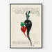 Plakat Carl Wiegand Samenhandlung - Vintageowy design warzywa