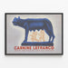 Plakat Carnine Lefrancq Romulus i Remus Dekoracja Ścienna Vintage — oprawiony obraz na ścianie