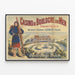 Plakat vintage Casino de Boulogne-sur-Mer - Promocja otwarcia 15 czerwca — oprawiony obraz na ścianie