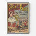 Plakat Casino de Paris Le Capitaine Charlotte dekoracja ścienna vintage