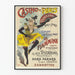 Plakat vintage Casino de Paris Wielka Rozrywka La Fiammina