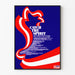 Plakat Vintage Catch The Spirit 1985 Kampania Federalna