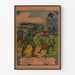 Plakat wojenny Rosja 1914 - Ilustracja satyryczna militarna