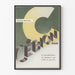 Plakat vintage Witamina C Cébion Merck do dekoracji ściennych