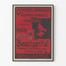 Vintage plakat Central-Drogerie Gustav Schreck Baden Baden - Plakat dekoracji ściennej antyczny