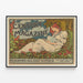 Plakat vintage magazynu Century - Numer święto letniego przesilenia — oprawiony obraz na ścianie