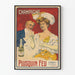 Plakat vintage Szampan Plusquin Feu
