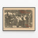 Plakat vintage piosenek z Montmartre Paul Delmet — oprawiony obraz na ścianie