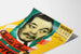 Plakat vintage Charlie Chan w Egipcie