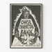 Plakat ilustracyjny Chase Manhattan Bank w czerni i bieli