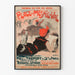 Plakat vintage Kolej Północna - Plaża Mesnil-Val