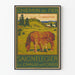 Plakat vintage Kolej Saignelegier La Chaux-de-Fonds