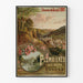 Plakat vintage Plombières-les-Bains Koleje Wschodnie