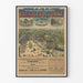 Plakat vintage Bagnoles-de-l'Orne Uzdrowisko Termalne Normandia