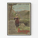 Plakat vintage Kolej Orleańska Auvergne Vic-sur-Cère