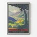 Plakat Vintage Kolejki Midi - Stacja Termalna Bagnères de Bigorre