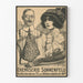 Plakat vintage Chemiserie Sonnenfeld Berlin