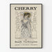 Plakat dekoracyjny vintage Cherry autorstwa Booth Tarkington
