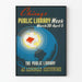 Plakat Tydzień Biblioteki Publicznej w Chicago - Dekoracja Ścienna Kulturowa