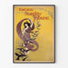 Plakat vintage Chicago Sunday Tribune dekoracyjny