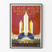 Plakat Wystawa Światowa w Chicago 1933 - Dekoracja na ścianę