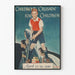 Plakat vintage Dziecięca krucjata 1940 autorstwa Normana Rockwella