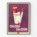 Plakat vintage Chloro-Calcion - Dekoracja ścienna w stylu retro