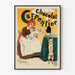 Plakat vintage Czekolada Carpentier - Retro dekoracja ścienna