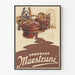 Plakat Vintage Czekolada Maestrani - Dekoracja Ścienna Industrialna