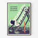 Plakat vintage Chophytol Cynurol design przemysłowy zielony