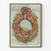 Plakat z chromolitografią vintage, specjalność obrazów Ponsot z Paryża