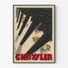 Plakat vintage Chrysler - Sztuka deco i samochody klasyczne