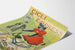 Plakat vintage Cicli Empress rower damski czerwony