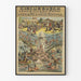 Plakat vintage Circus Busch Leipzig w Krystall-Palast