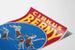 Plakat vintage Cirque Berny Flying Oscars