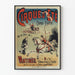 Plakat Vintage Cyrk Letni Champs-Élysées
